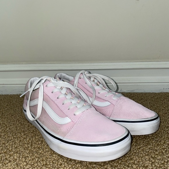 light pink vans